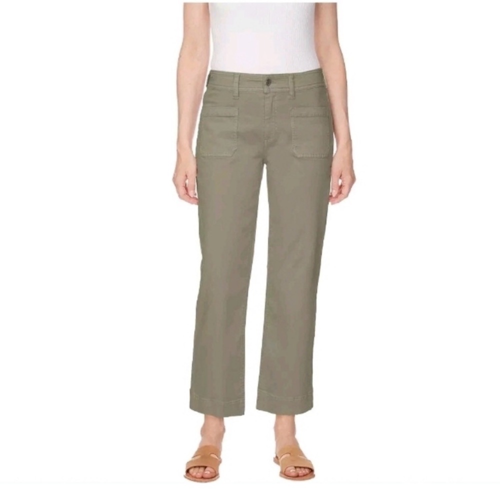 Buffalo David Bitton Cropped Olive Jeans - Picture 4 of 5